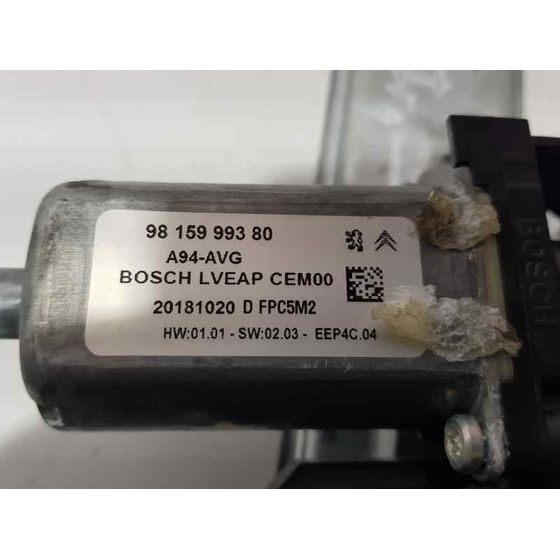 Elevalunas Delantero Izquierdo Para Peugeot 2008