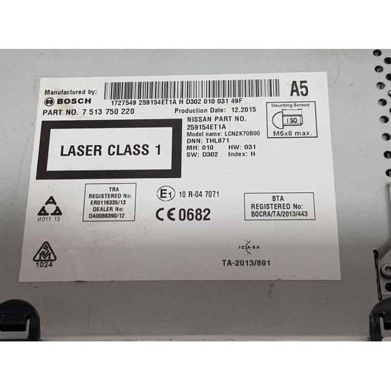 Sistema Navegacion Gps Para Nissan Qashqai