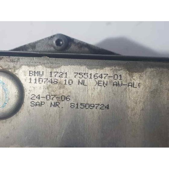 Enfriador Aceite Motor Para Bmw Serie 3 Berlina