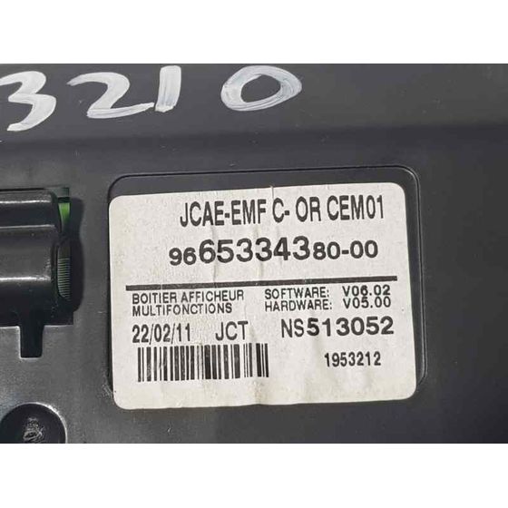 Pantalla Multifuncion Para Citroen C4 Lim.