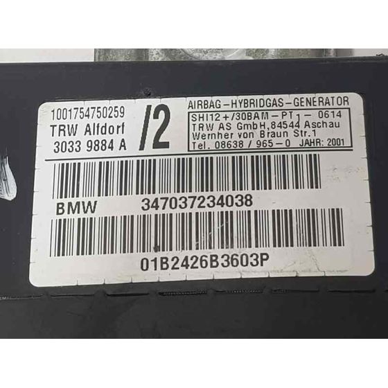 Airbag Lateral Delantero Derecho Para Bmw X5