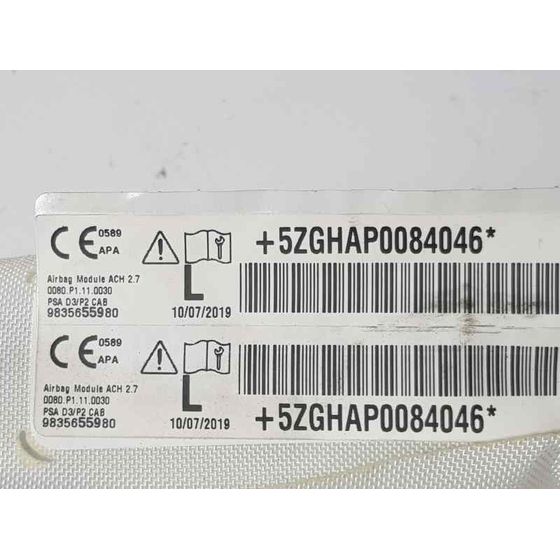 Airbag Cortina Delantero Izquierdo Para Ds 3 Crossback