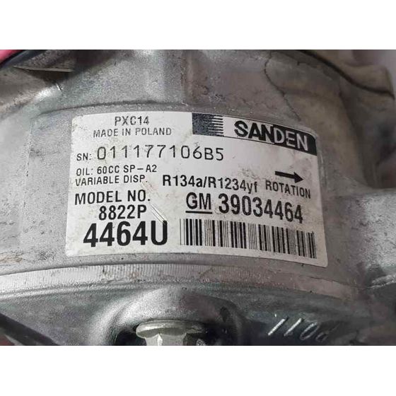 Compresor Aire Acondicionado Para Opel Astra K Lim. 5Türig
