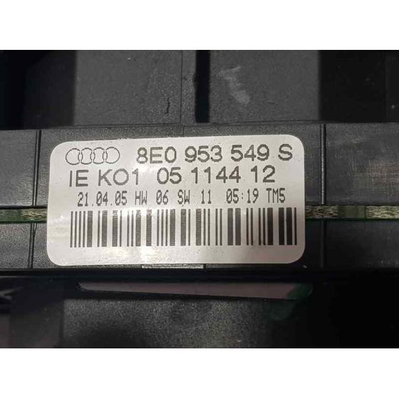 Mando Luces Y Limpia para Audi A4 Berlina (8E)