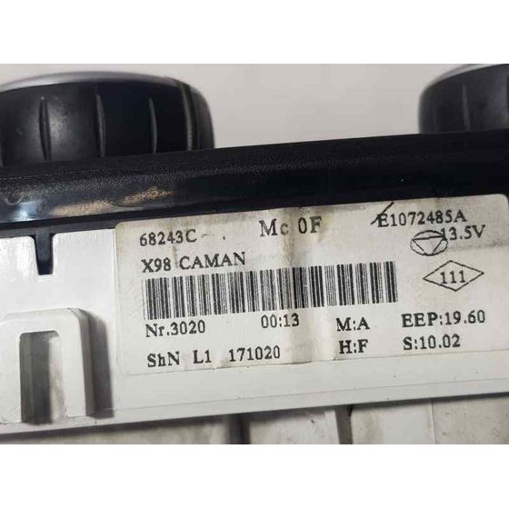 Mando Calefaccion / Aire Acondicionado Para Renault Clio Iv
