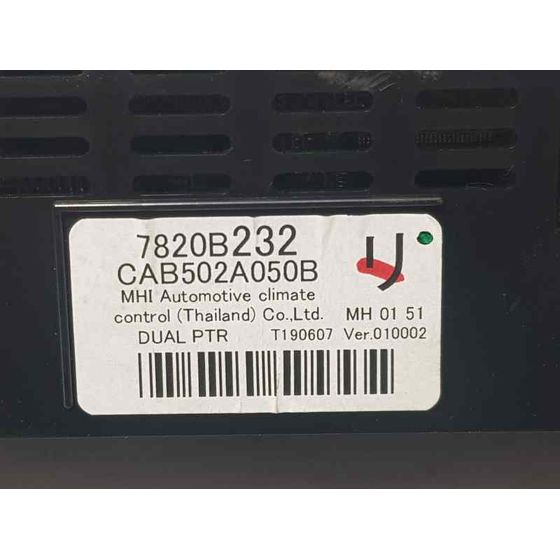 Mando Climatizador Para Mitsubishi Outlander