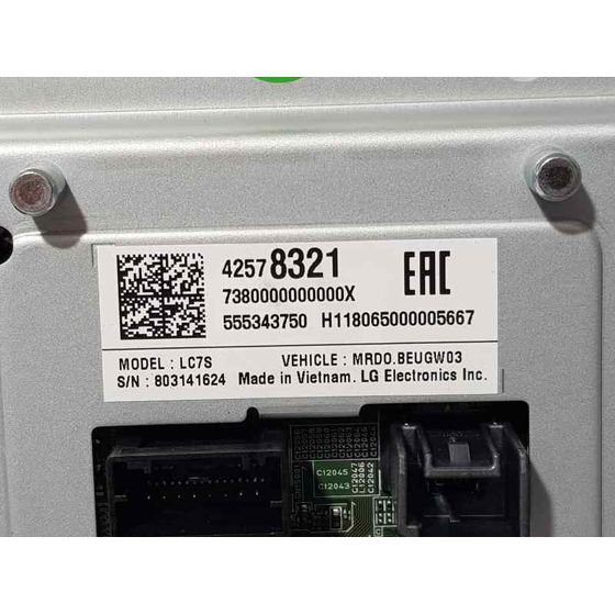 Pantalla Multifuncion Para Opel Astra K Lim. 5Türig