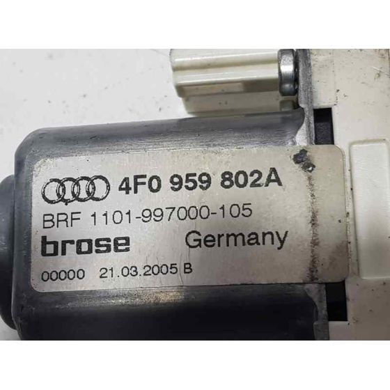 Motor Elevalunas Trasero Derecho Para Audi A6 Berlina