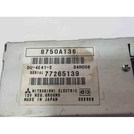 Pantalla Multifuncion para Mitsubishi Grandis