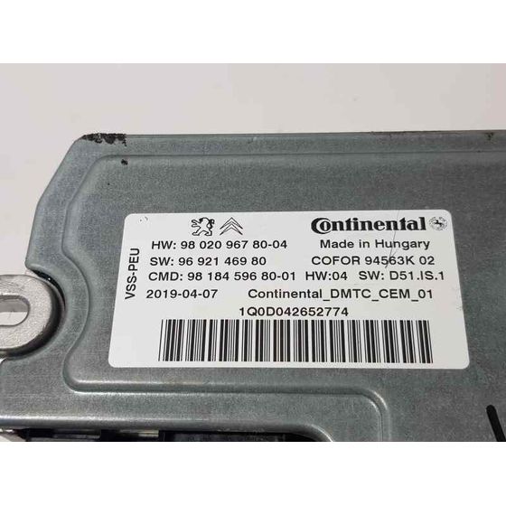Centralita Direccion Para Ds 7 Crossback