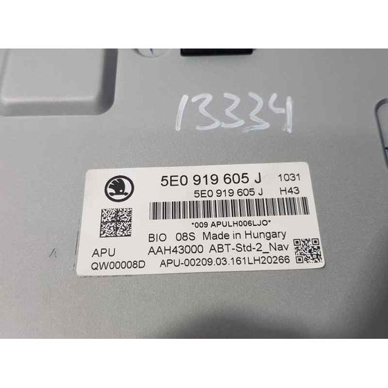Pantalla Multifuncion Para Skoda Octavia Lim.