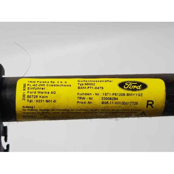 Pretensor Airbag Derecho para Ford Mondeo Berlina (Ge)