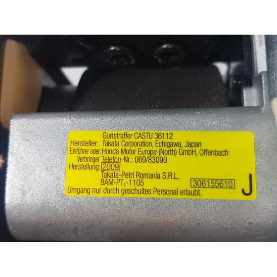 Pretensor Airbag Izquierdo Para Honda Civic Berlina 5