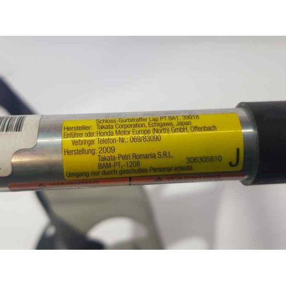 Pretensor Airbag Izquierdo Para Honda Civic Berlina 5