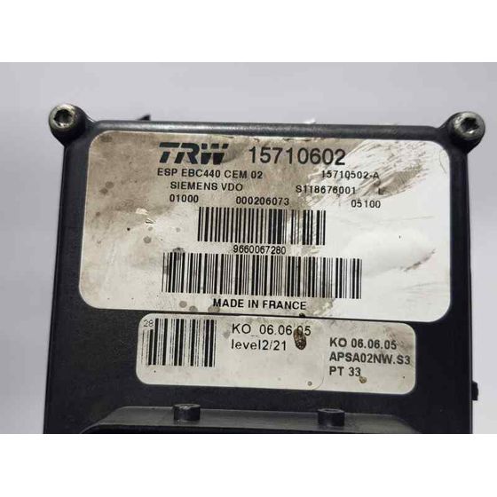Abs Para Peugeot 407