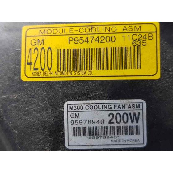 Electroventilador Para Chevrolet Spark