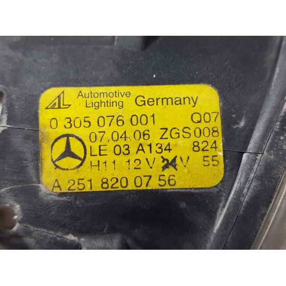 Faro Antiniebla Izquierdo Para Mercedes Clase B