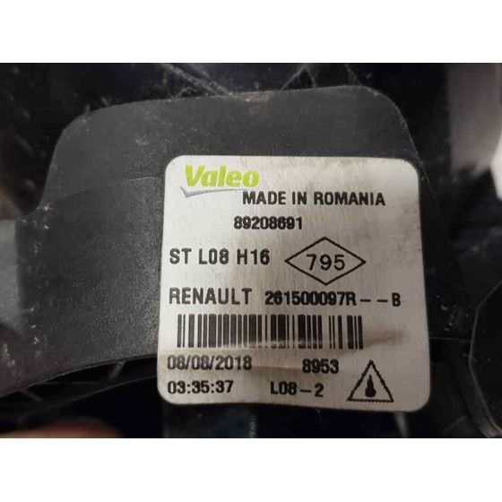 Faro Antiniebla Derecho Para Smart Forfour