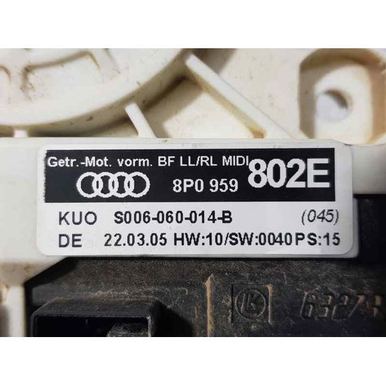 Motor Elevalunas Delantero Derecho Para Audi A3