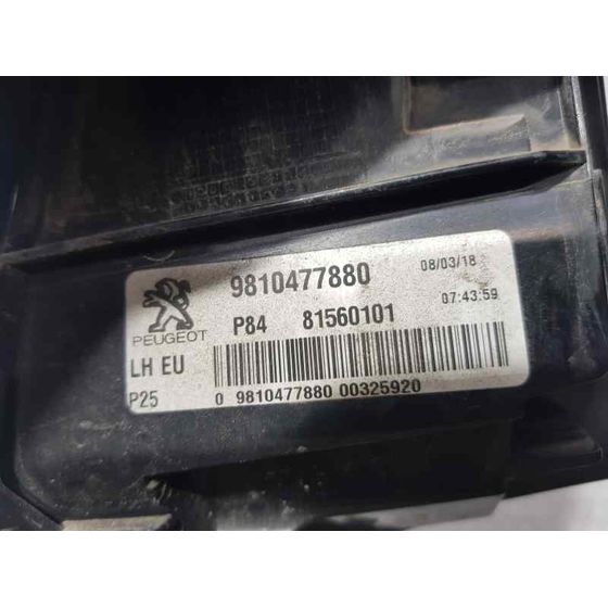 Piloto Trasero Izquierdo Para Peugeot 3008