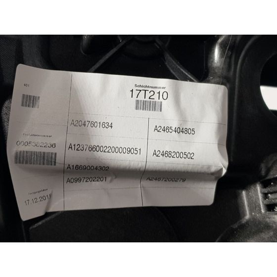 Elevalunas Delantero Derecho Para Mercedes Clase B