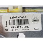 Elevalunas Trasero Izquierdo Para Nissan Qashqai