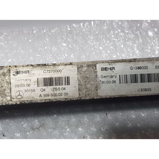 Radiador Aceite Para Mercedes Clase B