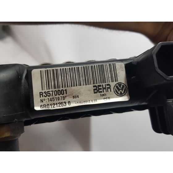 Radiador Agua Para Seat Ibiza