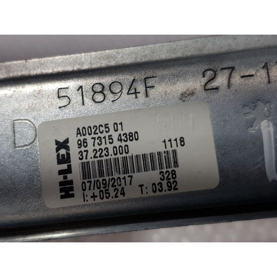 Elevalunas Delantero Derecho para Peugeot 208