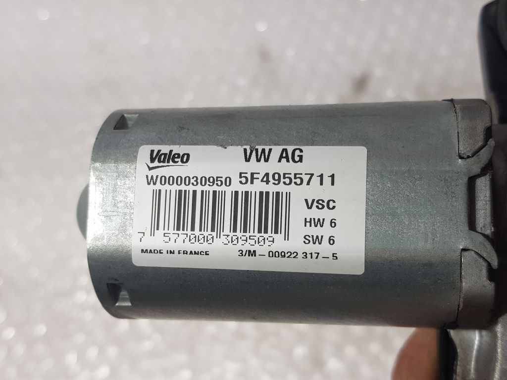 Motor Limpia Trasero Para Skoda Rapid