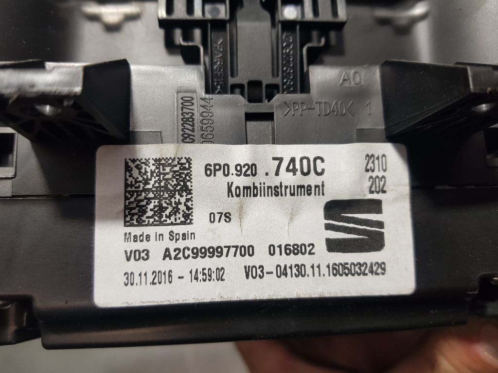 Cuadro Instrumentos Para Seat Ibiza Sc