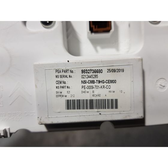 Cuadro Instrumentos Para Peugeot 308
