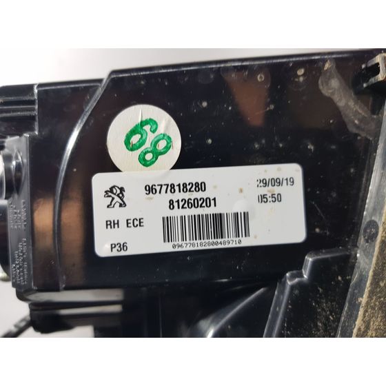 Piloto Trasero Derecho para Peugeot 308