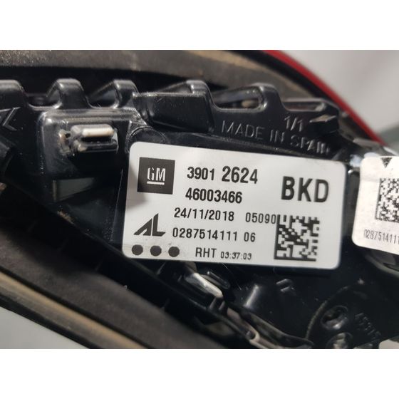 Piloto Trasero Derecho para Opel Corsa E