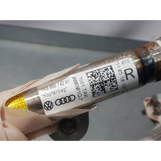 Airbag Cortina Delantero Derecho Para Volkswagen Scirocco