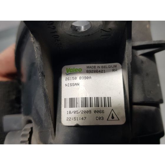 Faro Antiniebla Derecho para Nissan Qashqai+2 (Jj10)