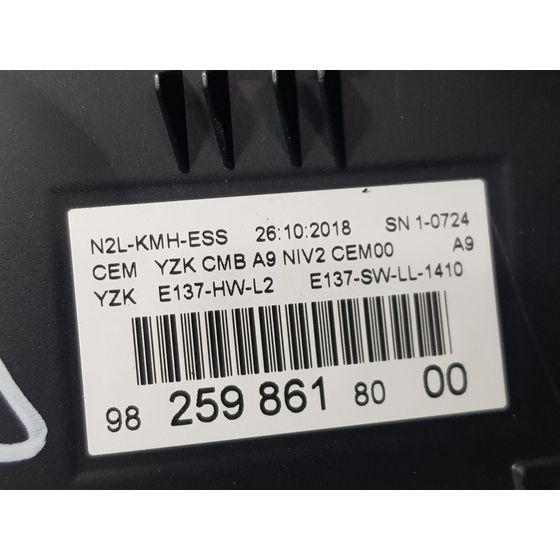 Cuadro Instrumentos Para Peugeot 208