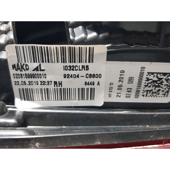 Piloto Trasero Derecho Para Hyundai I20 Active