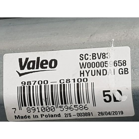 Motor Limpia Trasero Para Hyundai I20 Active