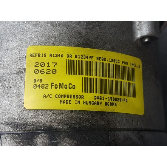 Compresor Aire Acondicionado Para Ford Focus Lim.