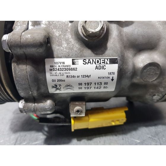 Compresor Aire Acondicionado Para Citroen Jumper Pritsche