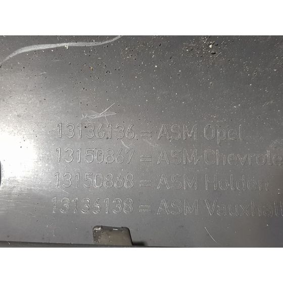 Rejilla Delantera Para Opel Zafira B
