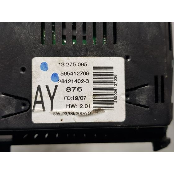 Pantalla Multifuncion Para Opel Zafira B