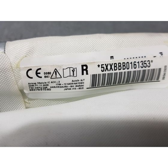 Airbag Cortina Delantero Derecho Para Peugeot 208