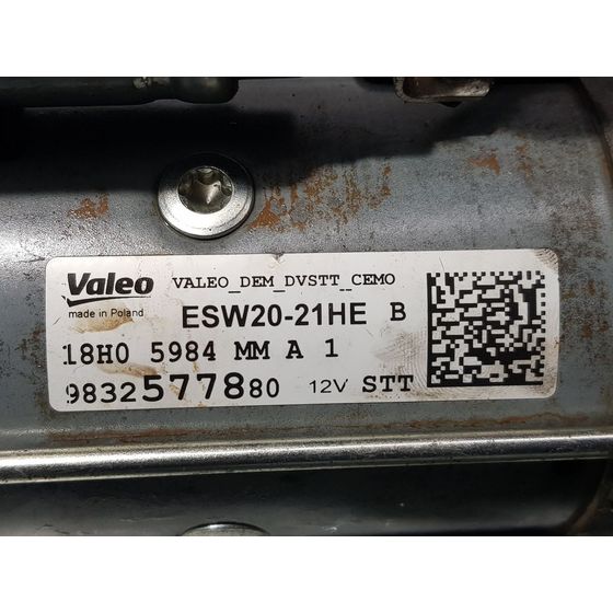 Motor Arranque Para Peugeot 3008