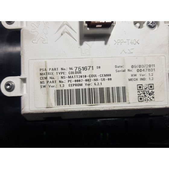 Cuadro Instrumentos Para Citroen C4 Lim.