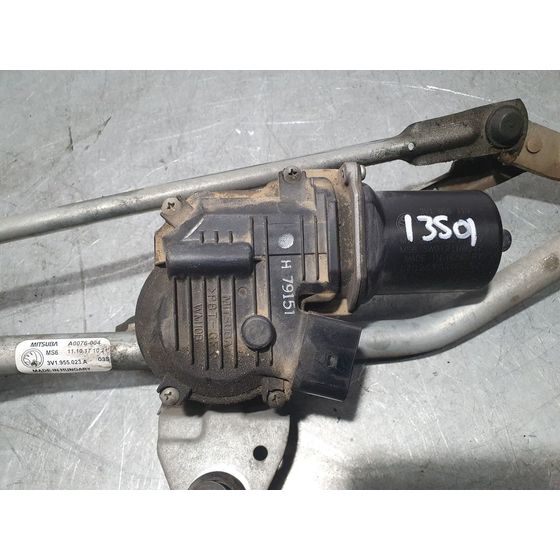 Motor Limpia Delantero Para Skoda Superb