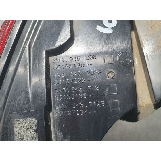 Piloto Trasero Derecho Para Skoda Superb