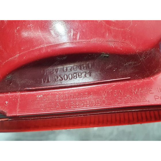 Piloto Trasero Derecho Paragolpes Para Fiat Nuova 500