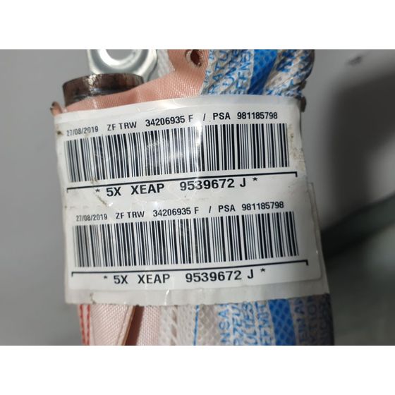 Airbag Cortina Delantero Derecho Para Citroen C3